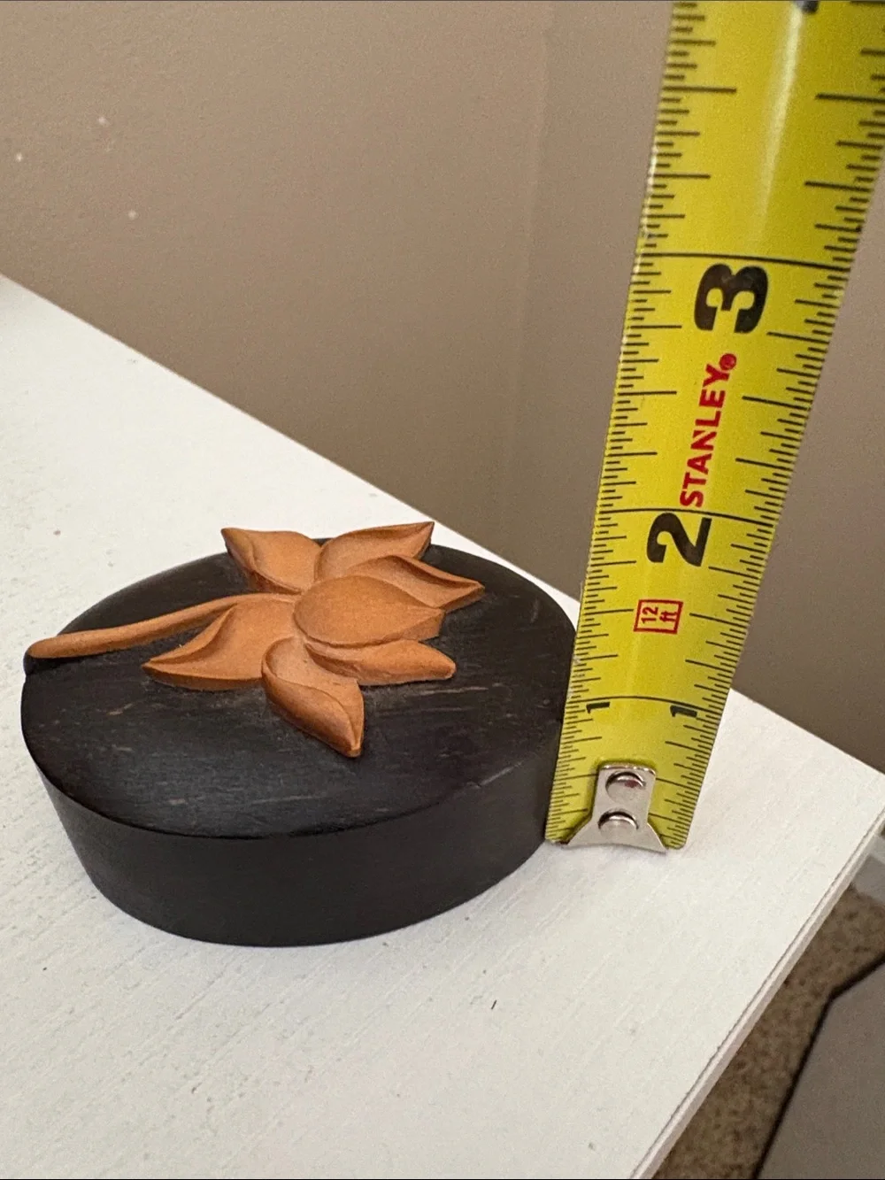 None oval wooden